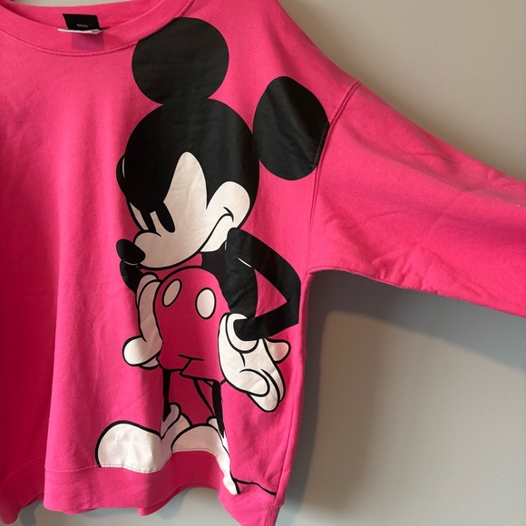 Disney - Pink Mickey Mouse Sweatshirt - Picture 6 of 7